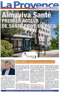 Le Journal La Provence : "Almaviva Santé Premier Acteur de Santé Privé en PACA"