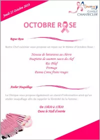 Octobre Rose : La Clinique Chantecler se mobilise dans la lutte contre le cancer du sein