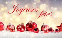 Joyeuses fêtes de fin d'année